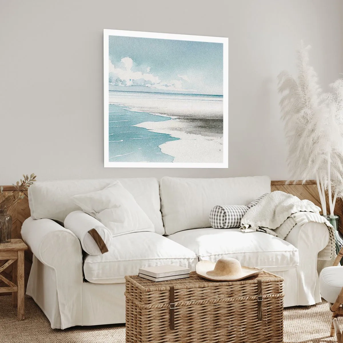 Affisch - Milt tidvatten - 50x50 cm