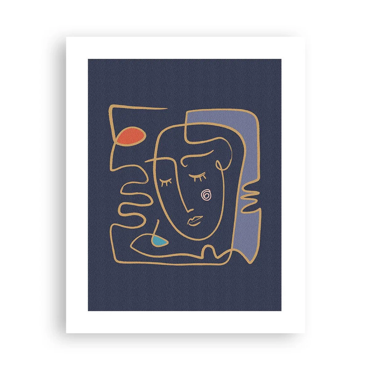 Affisch - I drömmarnas värld - 40x50 cm