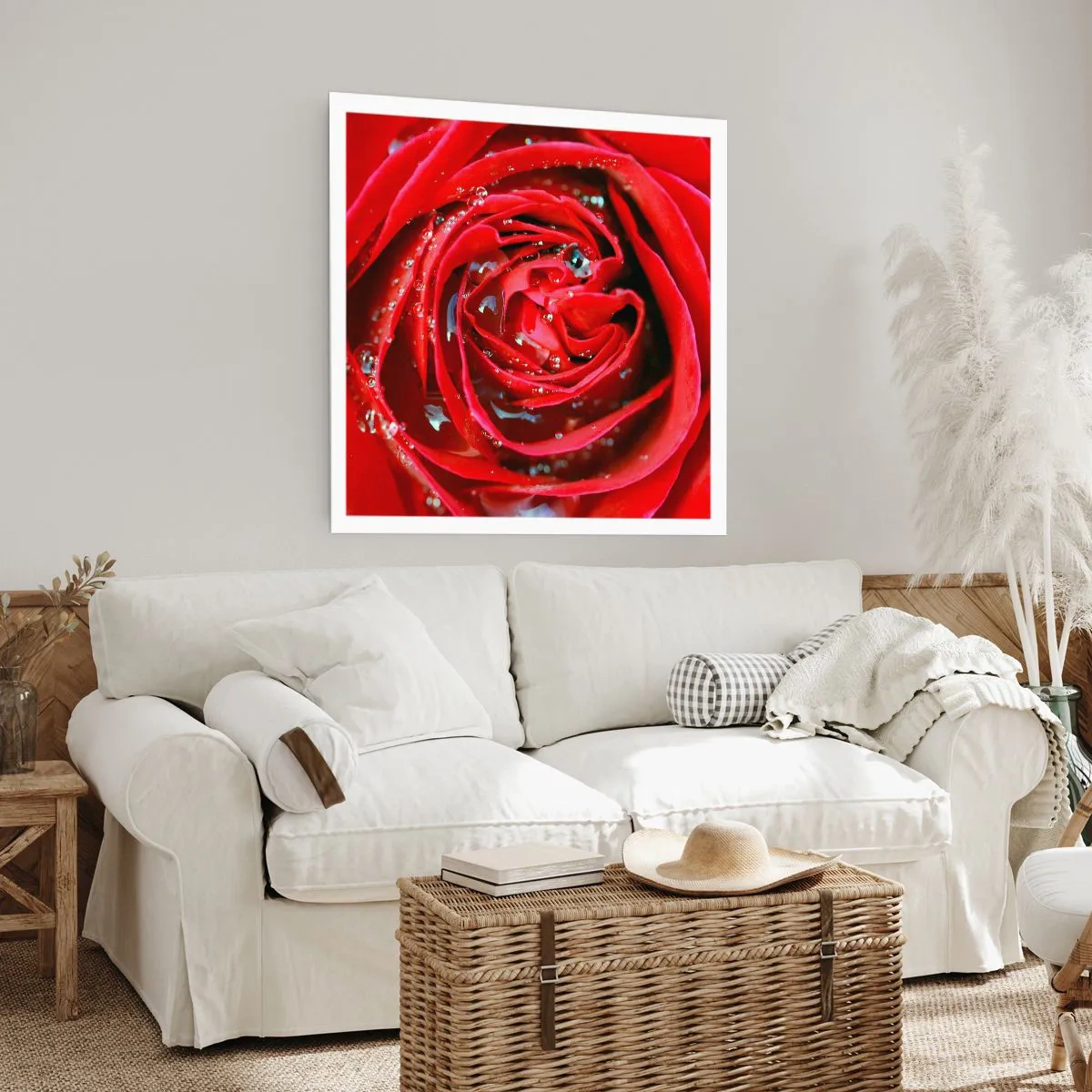 Affisch - Daggdroppar - 60x60 cm