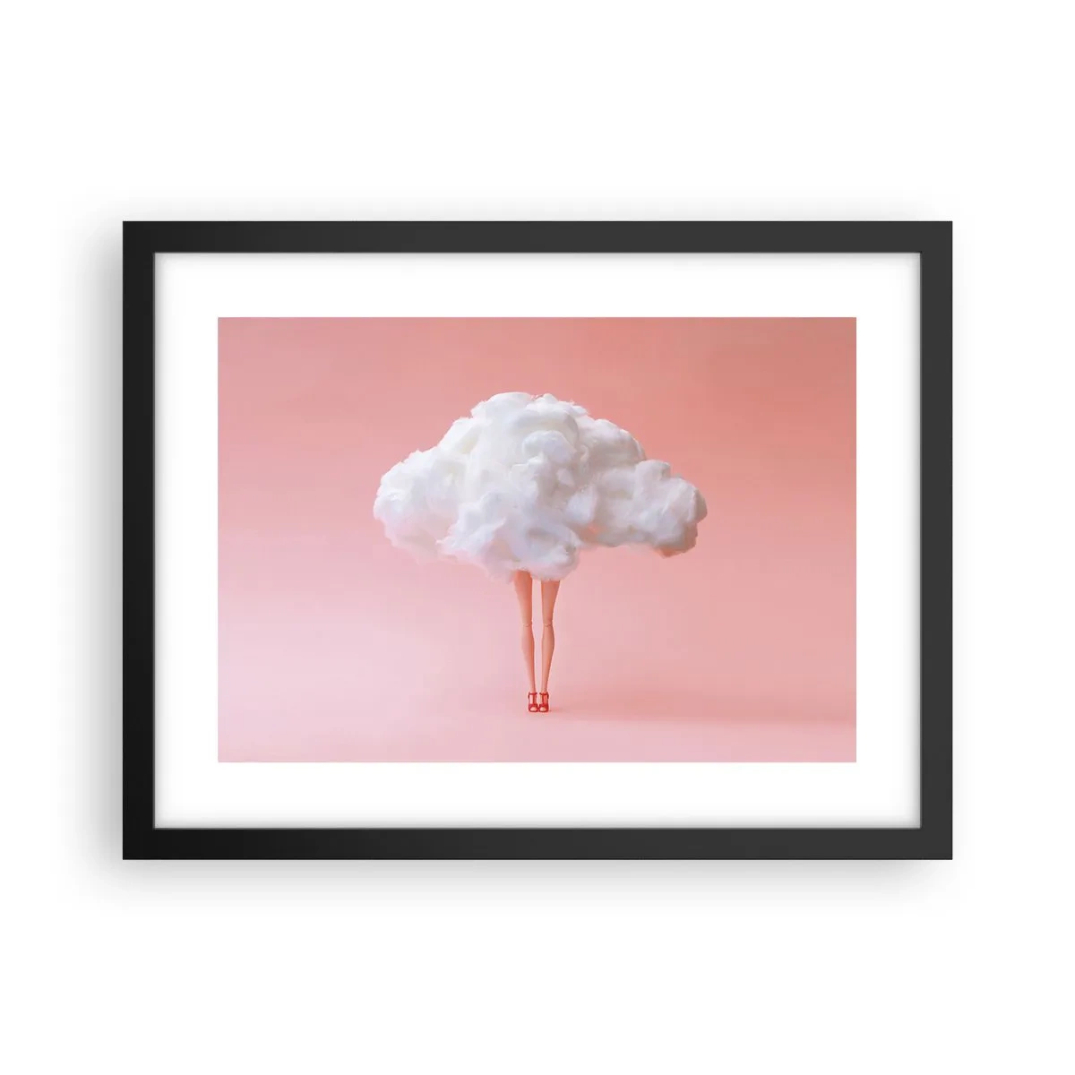 Affisch i svart ram - Söt utfästelse - 40x30 cm