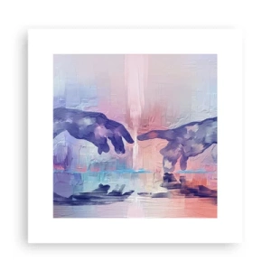 Affisch - Den gudomliga gnistan av liv - 30x30 cm