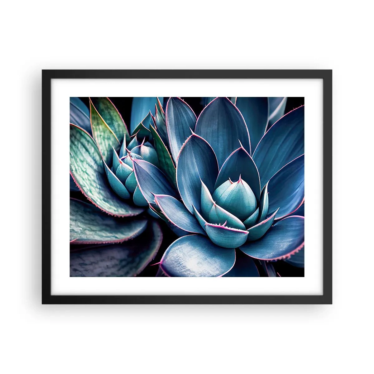 Affisch i svart ram - Vital kraft - 50x40 cm