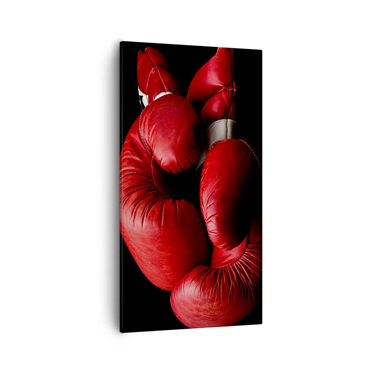 Canvastavla - Bild på duk - Kampens emotioner bakom oss - 55x100 cm