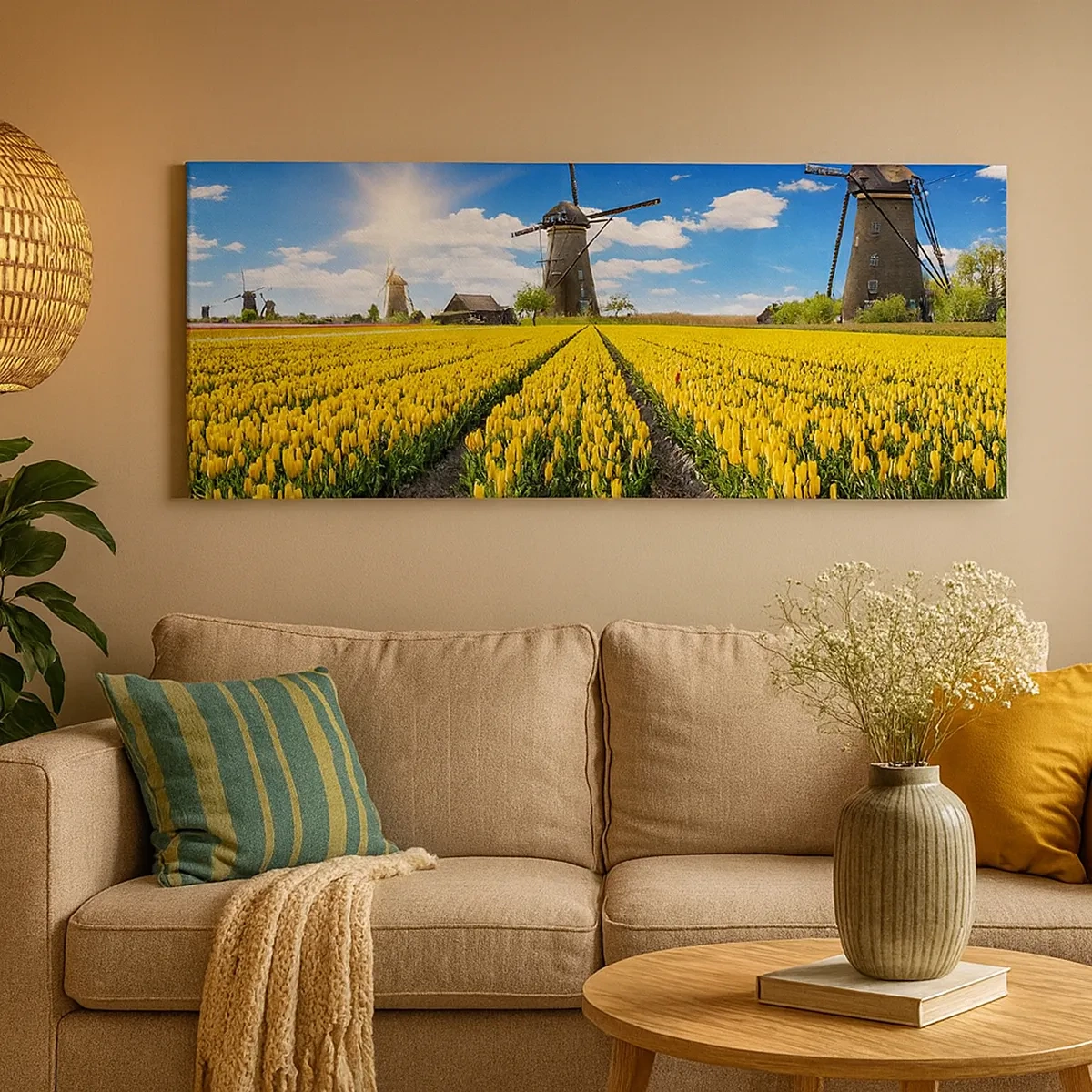 Canvastavla - Bild på duk - Mer holländskt kan inte vara - 30x30 cm