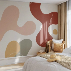 Fototapet Standard Eco - Ornamental zig-zack? - Abstraktion, Bit, Fantasi - 200x140 cm