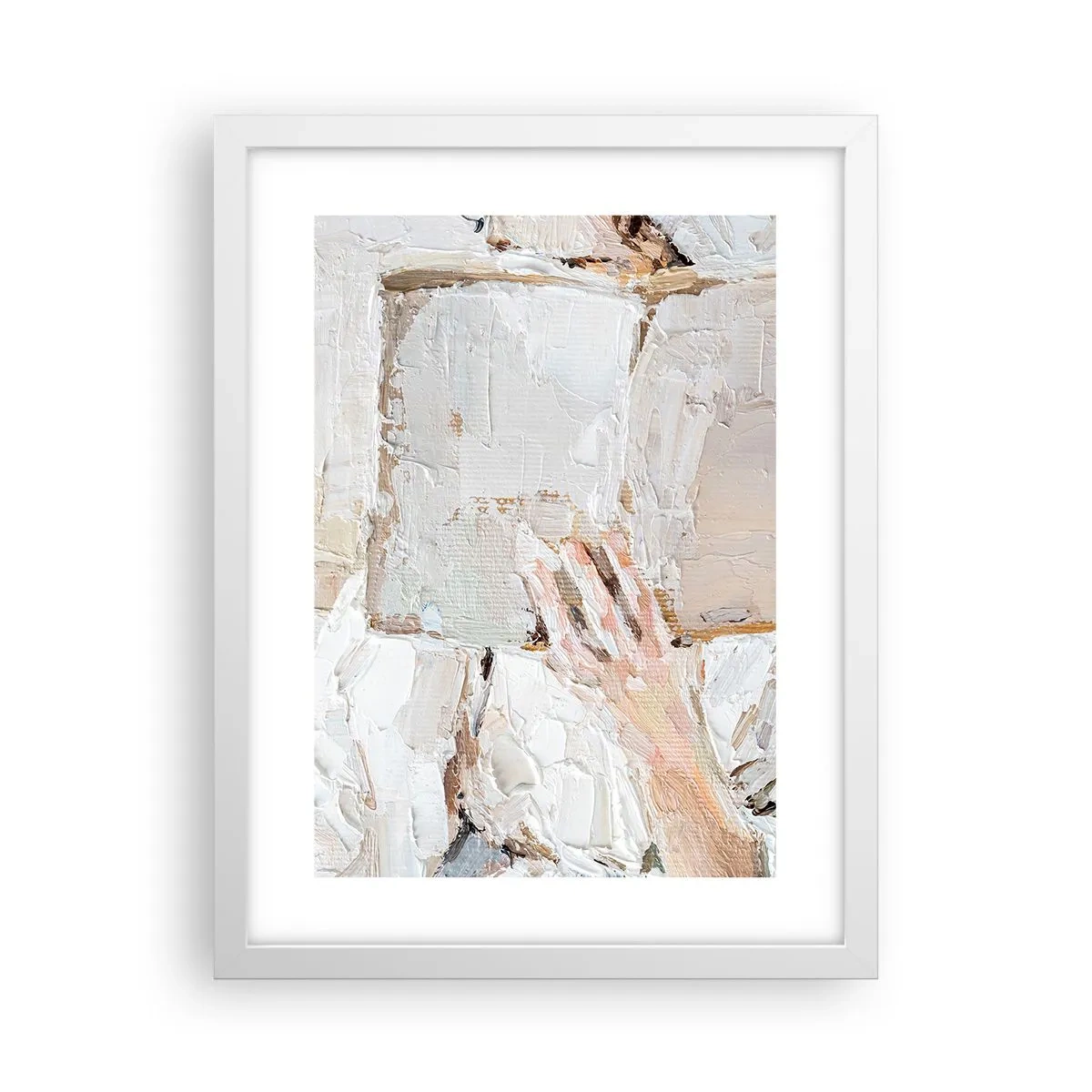 Affisch i vit ram - I en annan värld - 30x40 cm