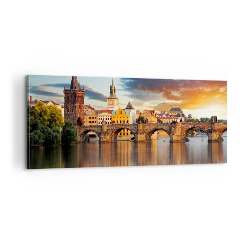 Canvastavla - Bild på duk - Vacker sedan århundraden - 100x40 cm