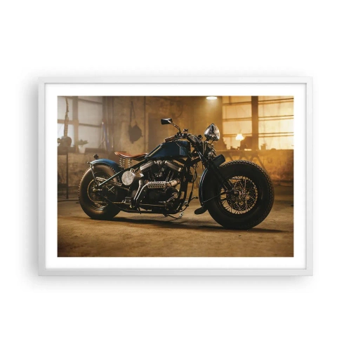 Affisch i vit ram - Jag kan allt - 70x50 cm