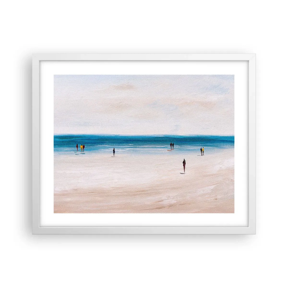 Affisch i vit ram - Ett naturligt behov - 50x40 cm