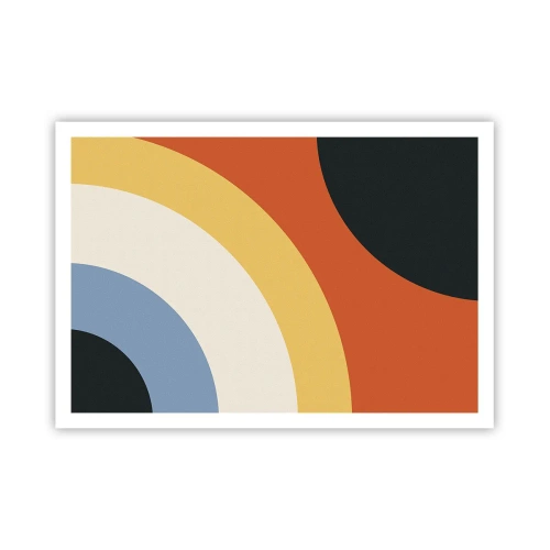 Affisch - Mot varandra - 100x70 cm