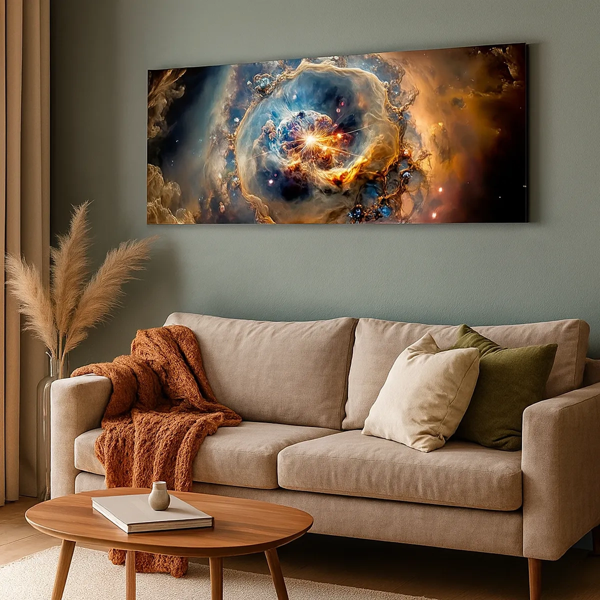 Canvastavla - Bild på duk - Början - 30x30 cm