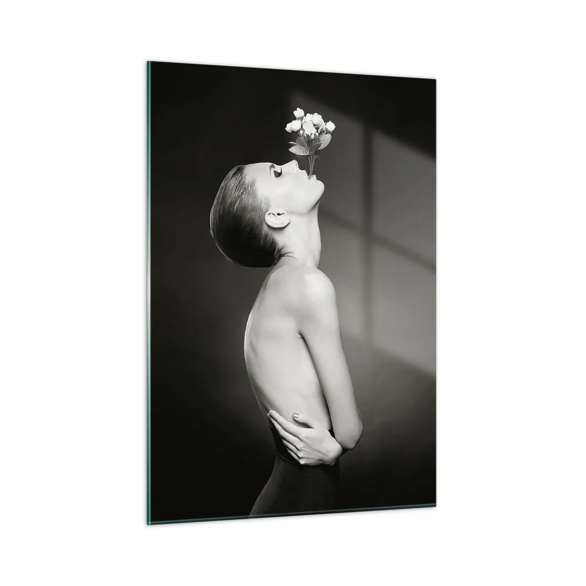 Glastavla - Bild på glas - Excentrisk elegans - 50x70 cm