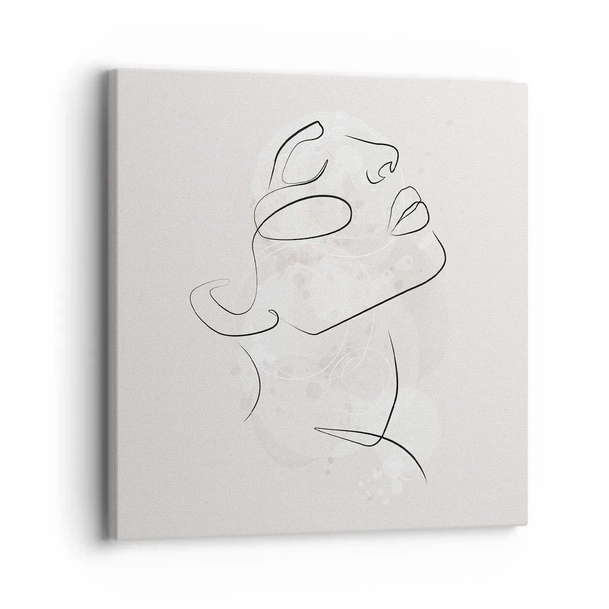 Canvastavla - Bild på duk - Drömmens kontur - 30x30 cm