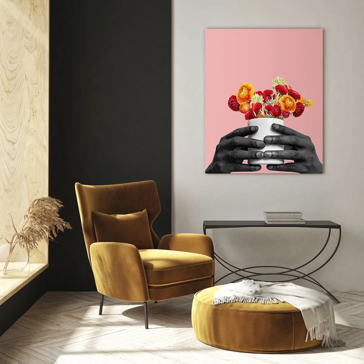 Glastavla - Bild på glas - Livets apoteos - 50x70 cm