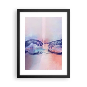 Affisch i svart ram - Den gudomliga gnistan av liv - 30x40 cm