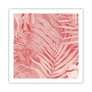 Affisch - Rosa koncept - 60x60 cm
