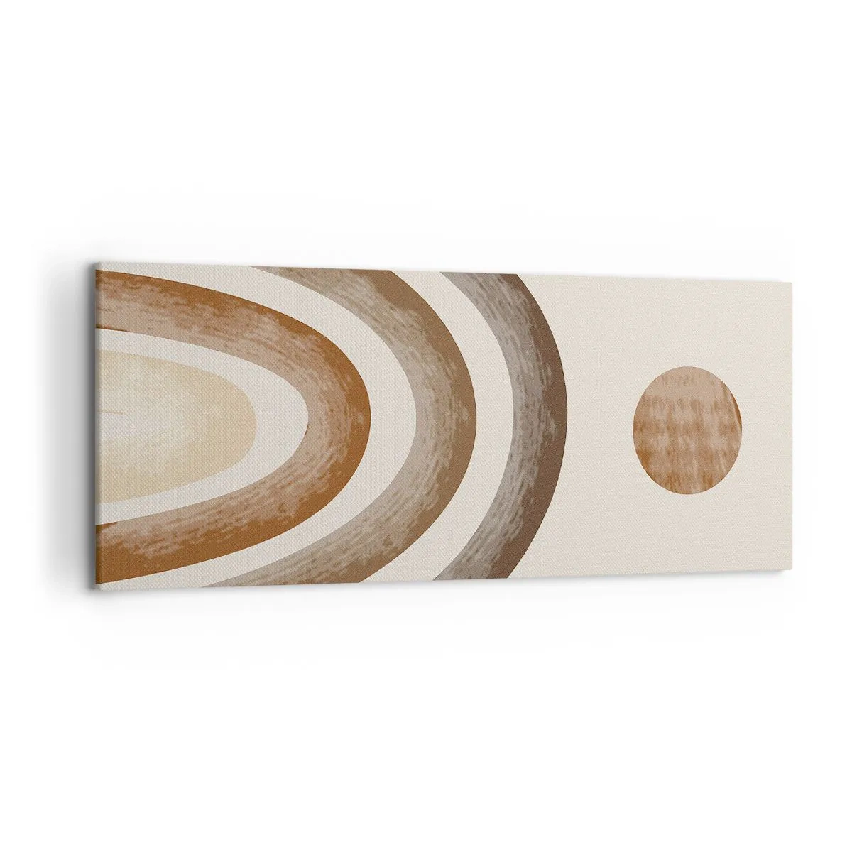 Canvastavla - Bild på duk - I den avlägsna galaxen - 120x50 cm