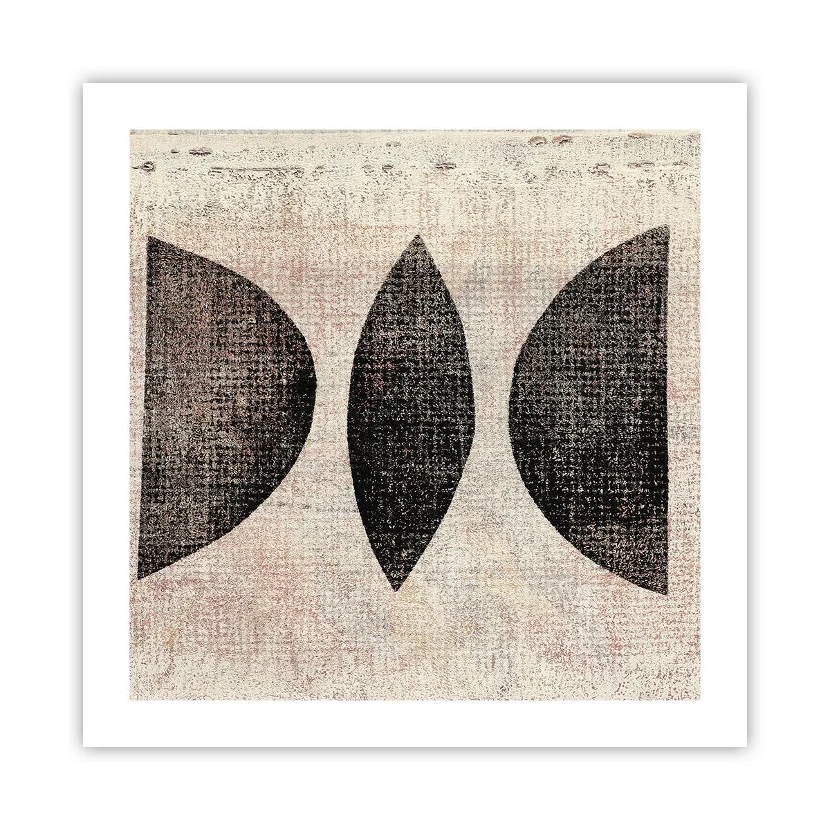 Affisch - Etnisk abstraktion - 50x50 cm