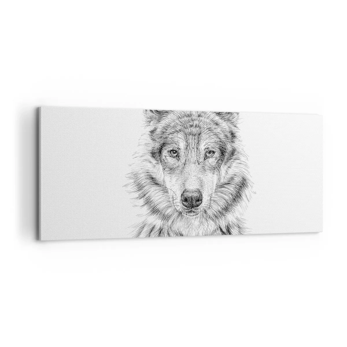 Canvastavla - Bild på duk - En född ledare - 100x40 cm