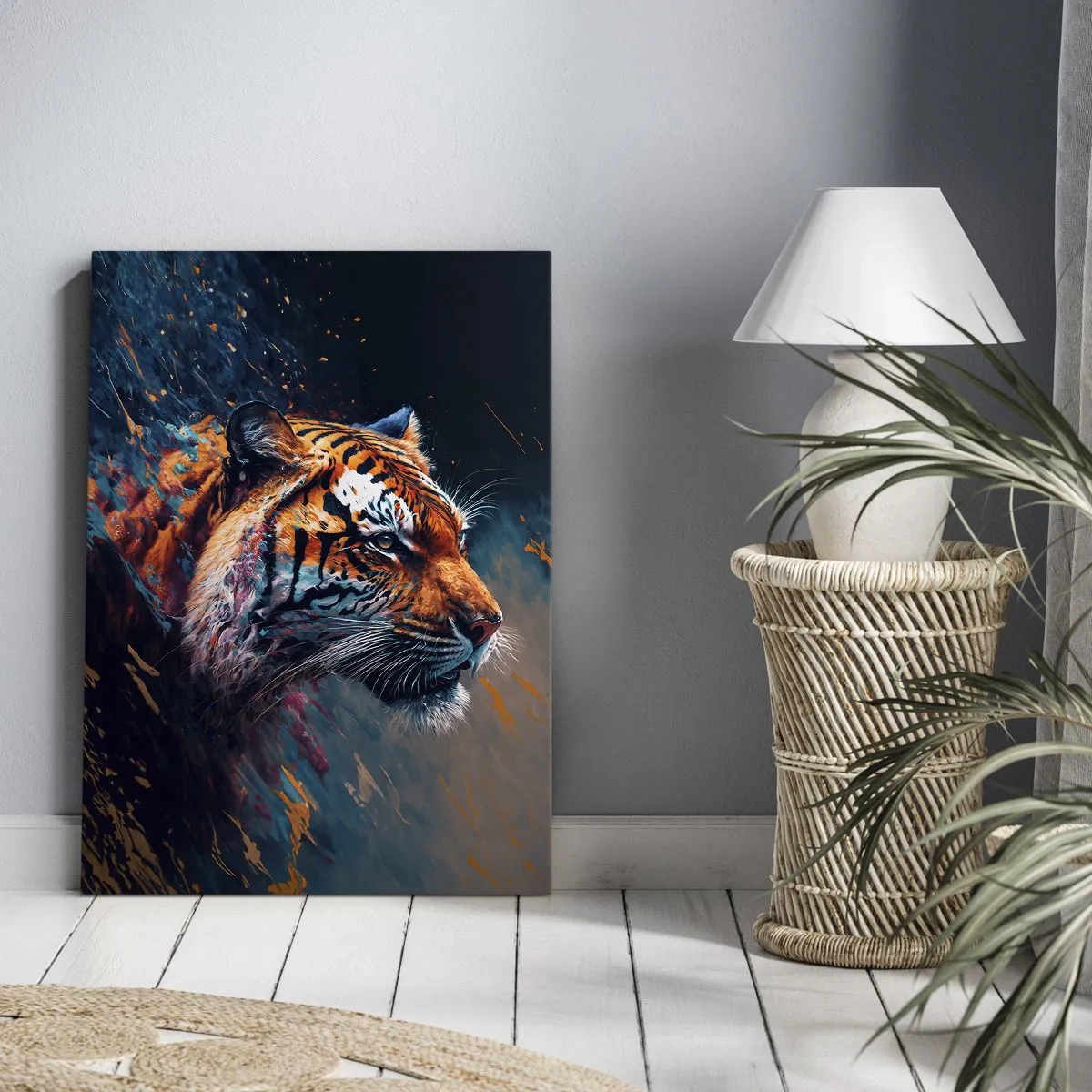 Canvastavla - Bild på duk - Vild skönhet - 50x70 cm