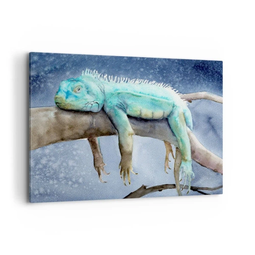 Canvastavla - Bild på duk - Det är bra! - 100x70 cm
