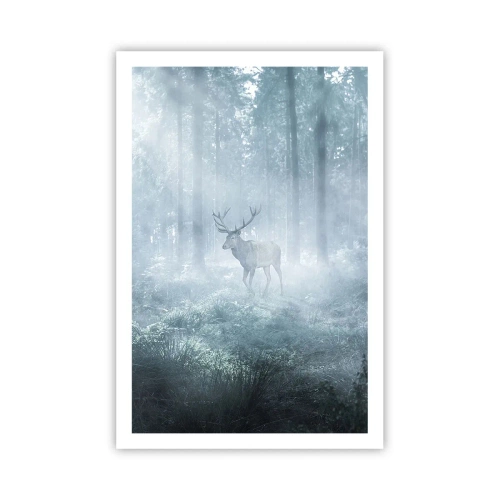 Affisch - Morgonrond runt godset - 61x91 cm