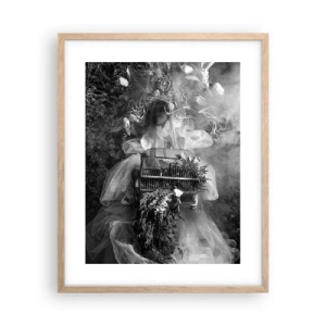 Affisch i ram av ljusek - Bara Moder - Natur - 40x50 cm