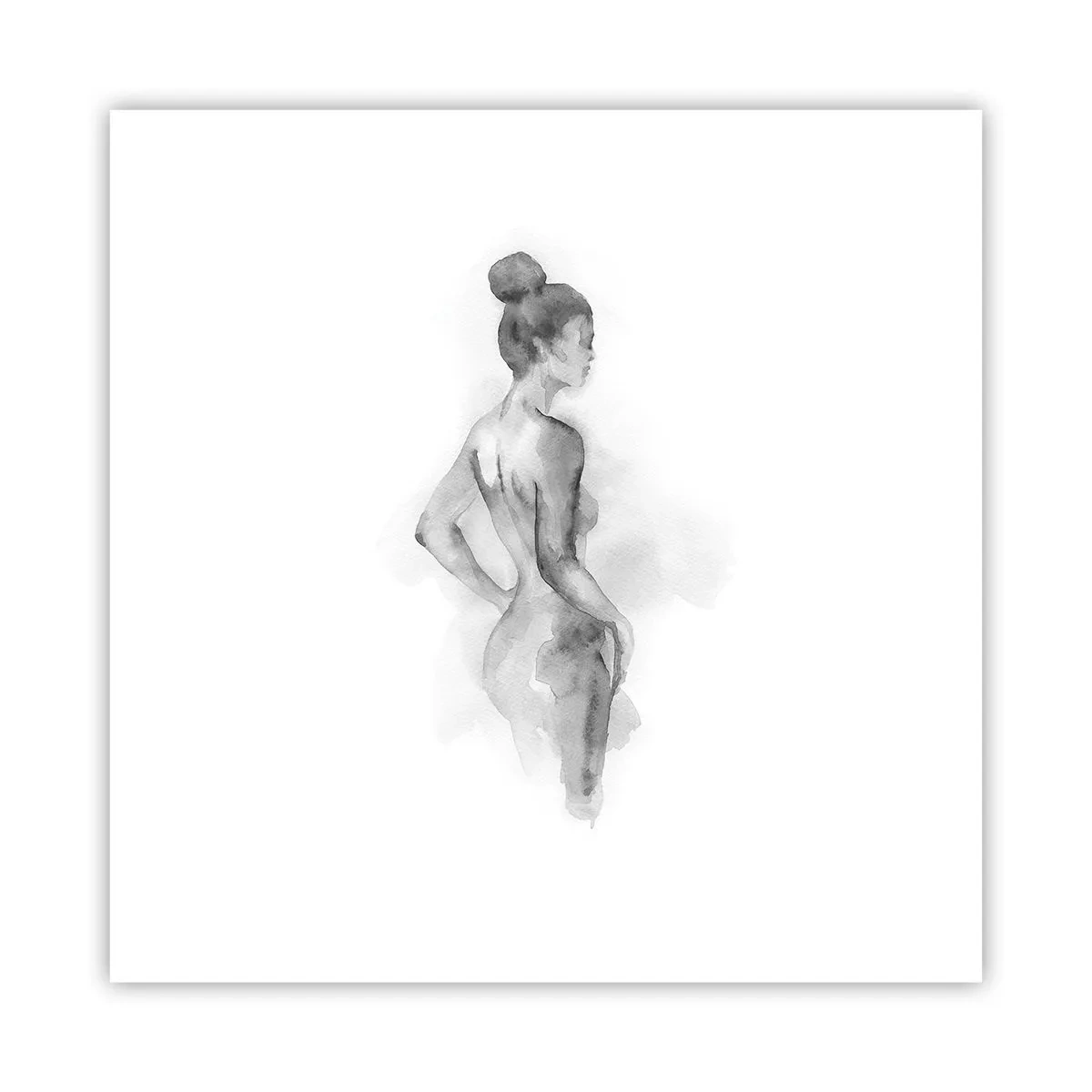 Affisch - Vacker som målandet - 30x30 cm