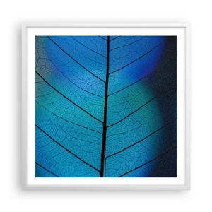 Affisch i vit ram - Invecklad konstruktion - 60x60 cm