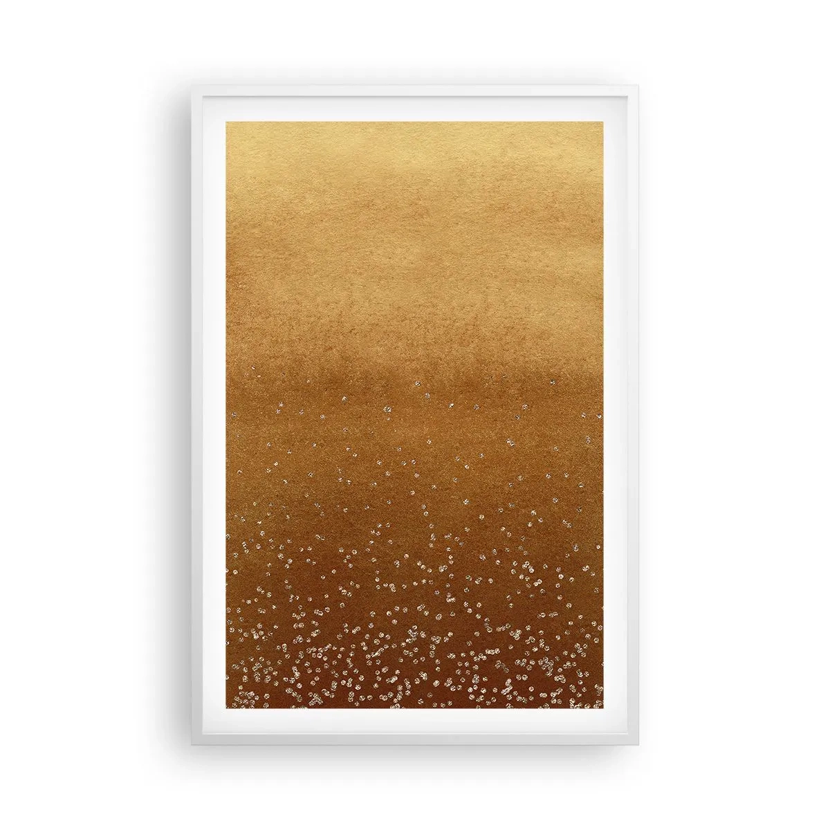 Affisch i vit ram - Ljusets födsel - 61x91 cm