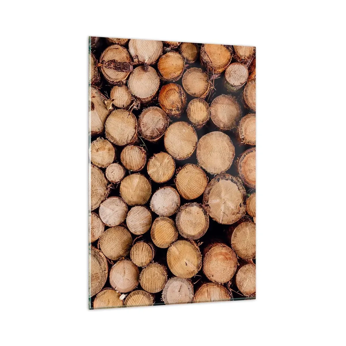 Glastavla - Bild på glas - Ny början - 80x120 cm