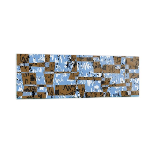 Glastavla - Bild på glas - Icke-folkligt urklipp - 160x50 cm
