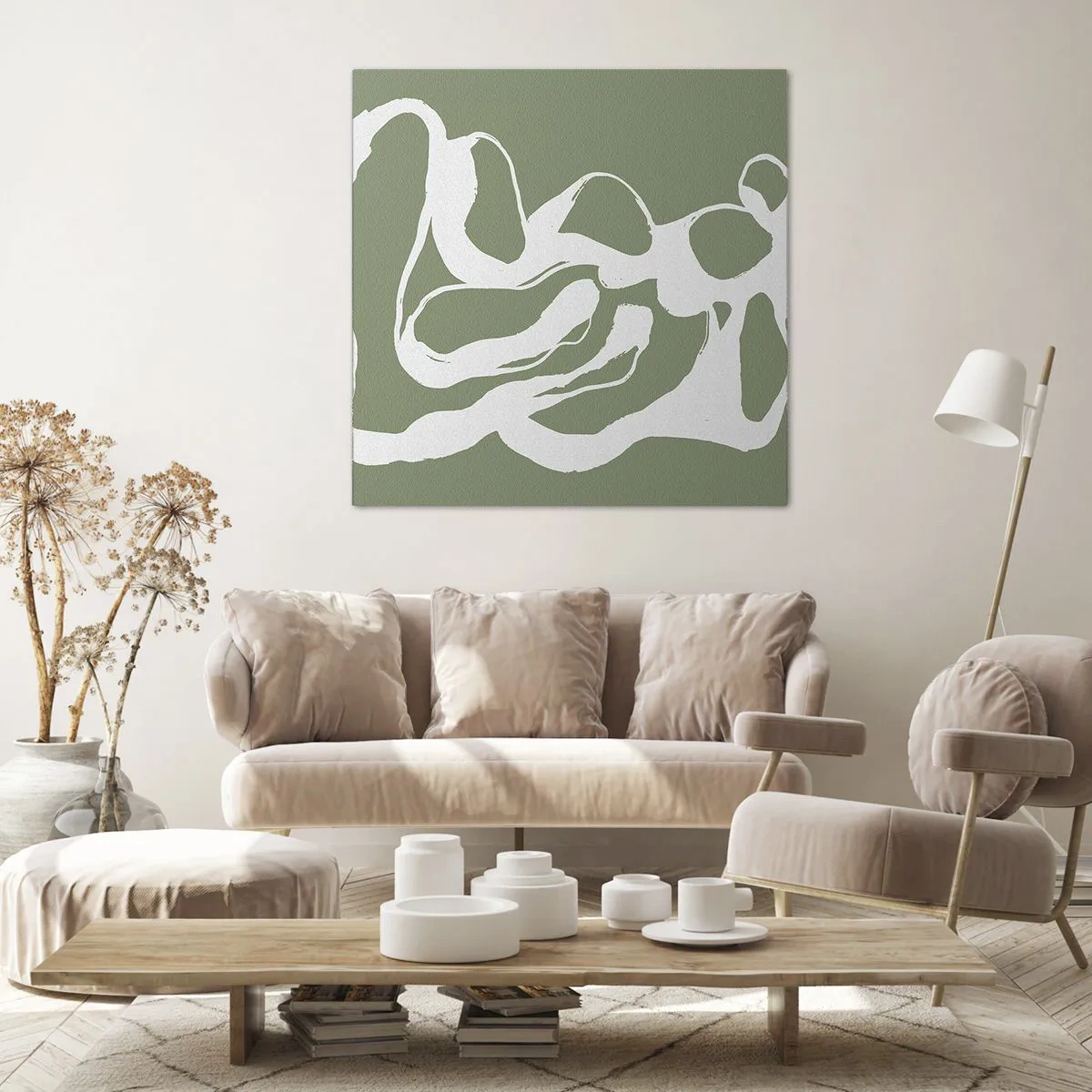 Canvastavla - Bild på duk - Rymdens kallelse - 60x60 cm