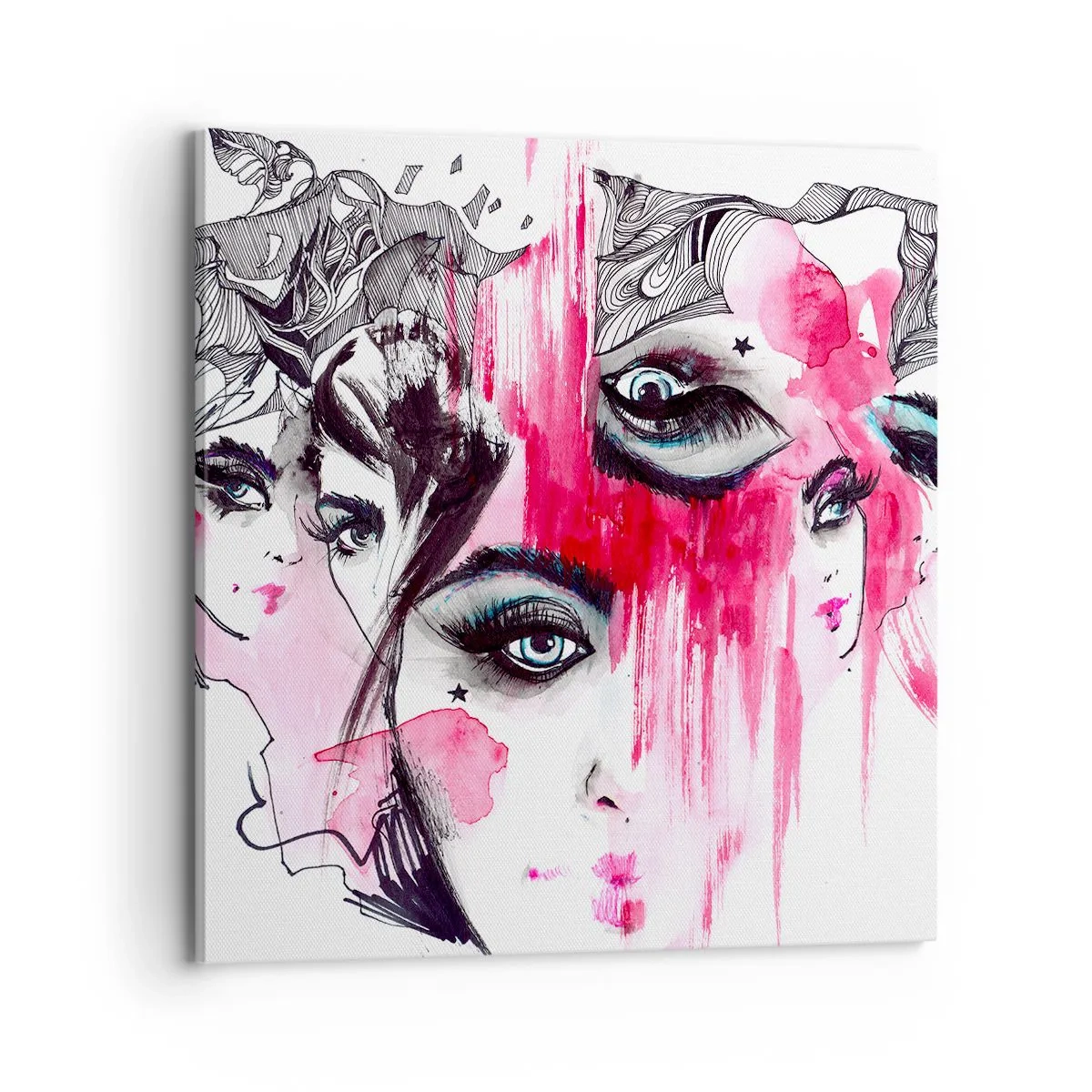 Canvastavla - Bild på duk - , - 70x70 cm