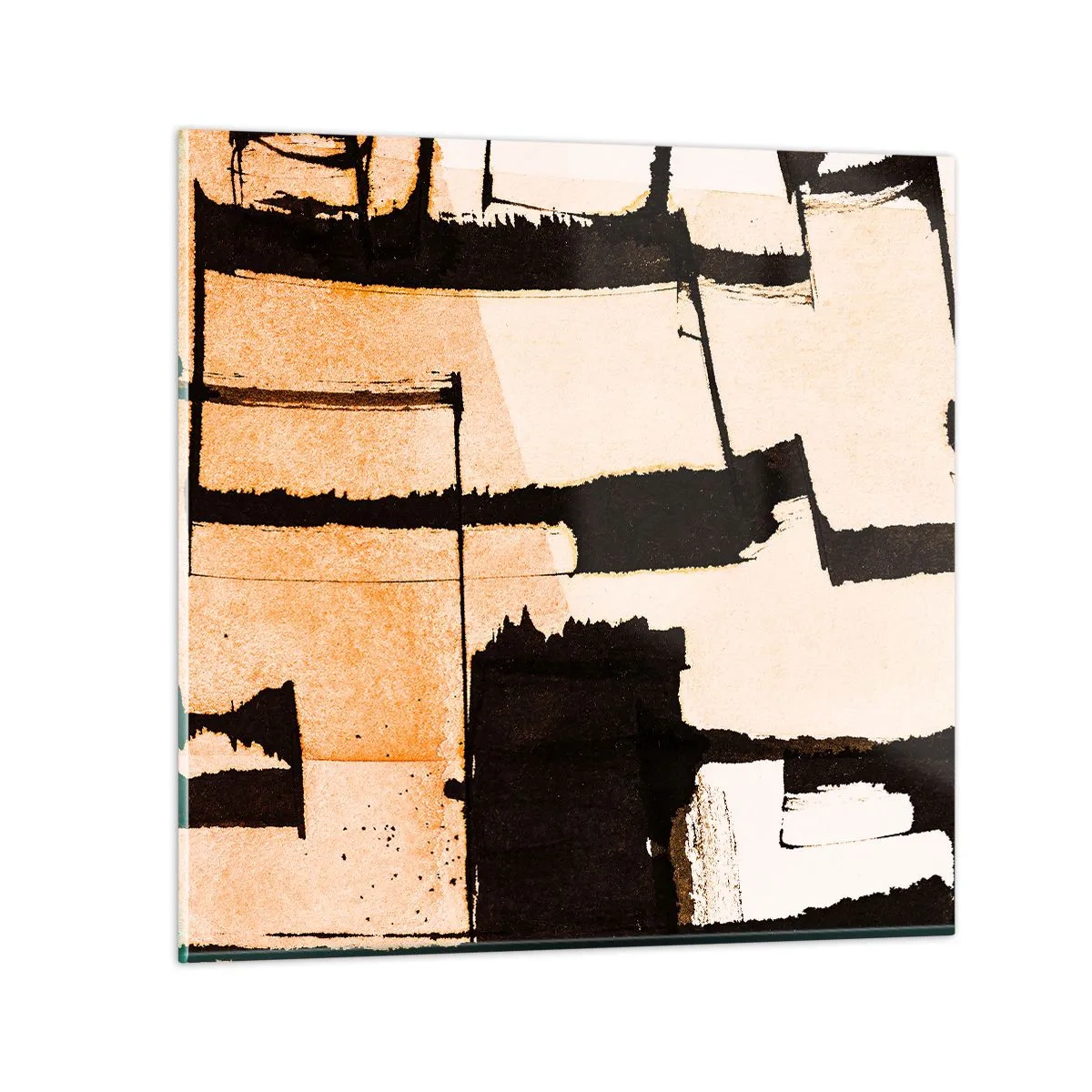 Glastavla - Bild på glas - Ändå ordning - 70x70 cm