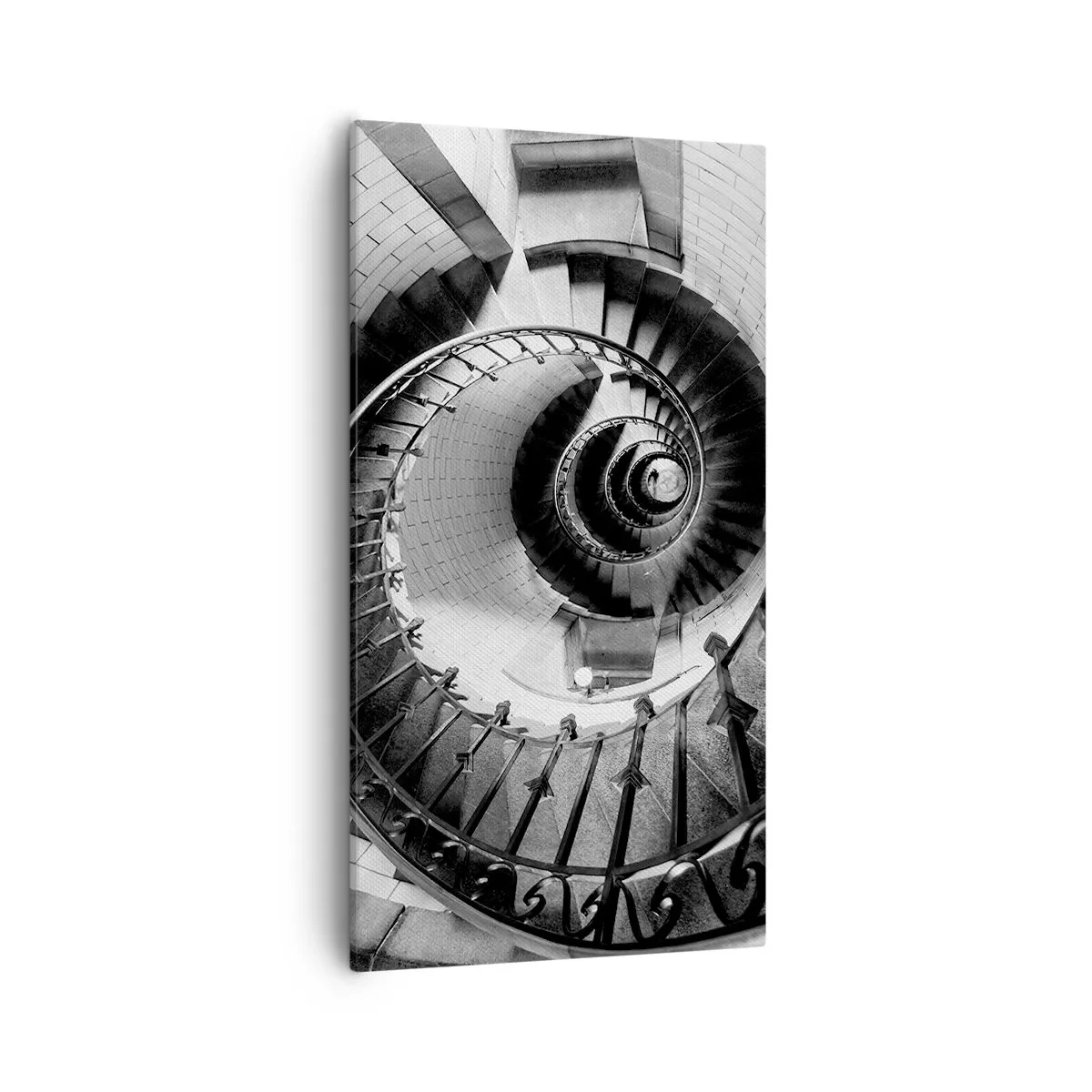 Canvastavla - Bild på duk - Högre och högre - 55x100 cm