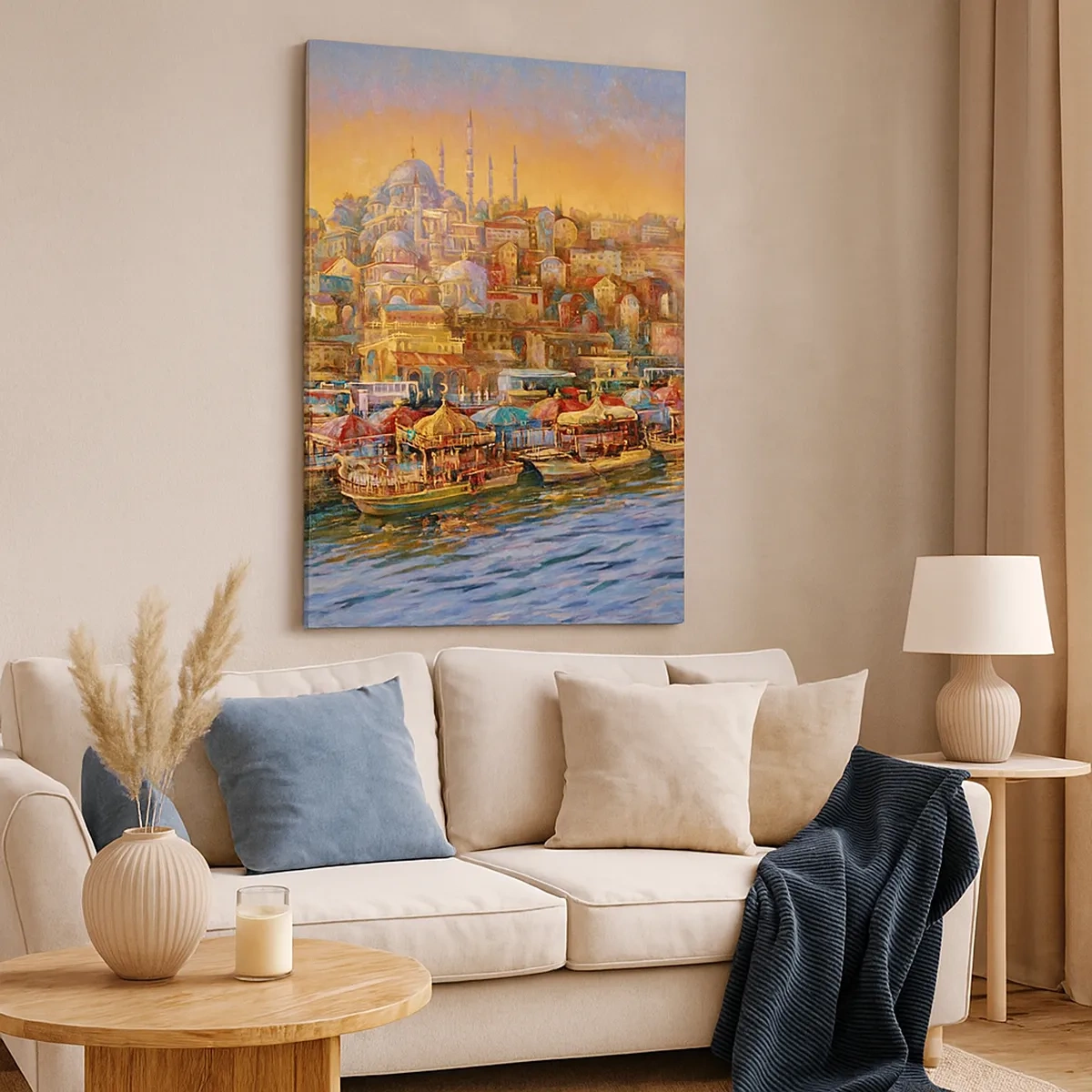 Canvastavla - Bild på duk - Istanbul-berättelse - 50x70 cm