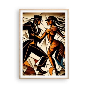 Affisch i ram av ljusek - Passionsdans - 70x100 cm