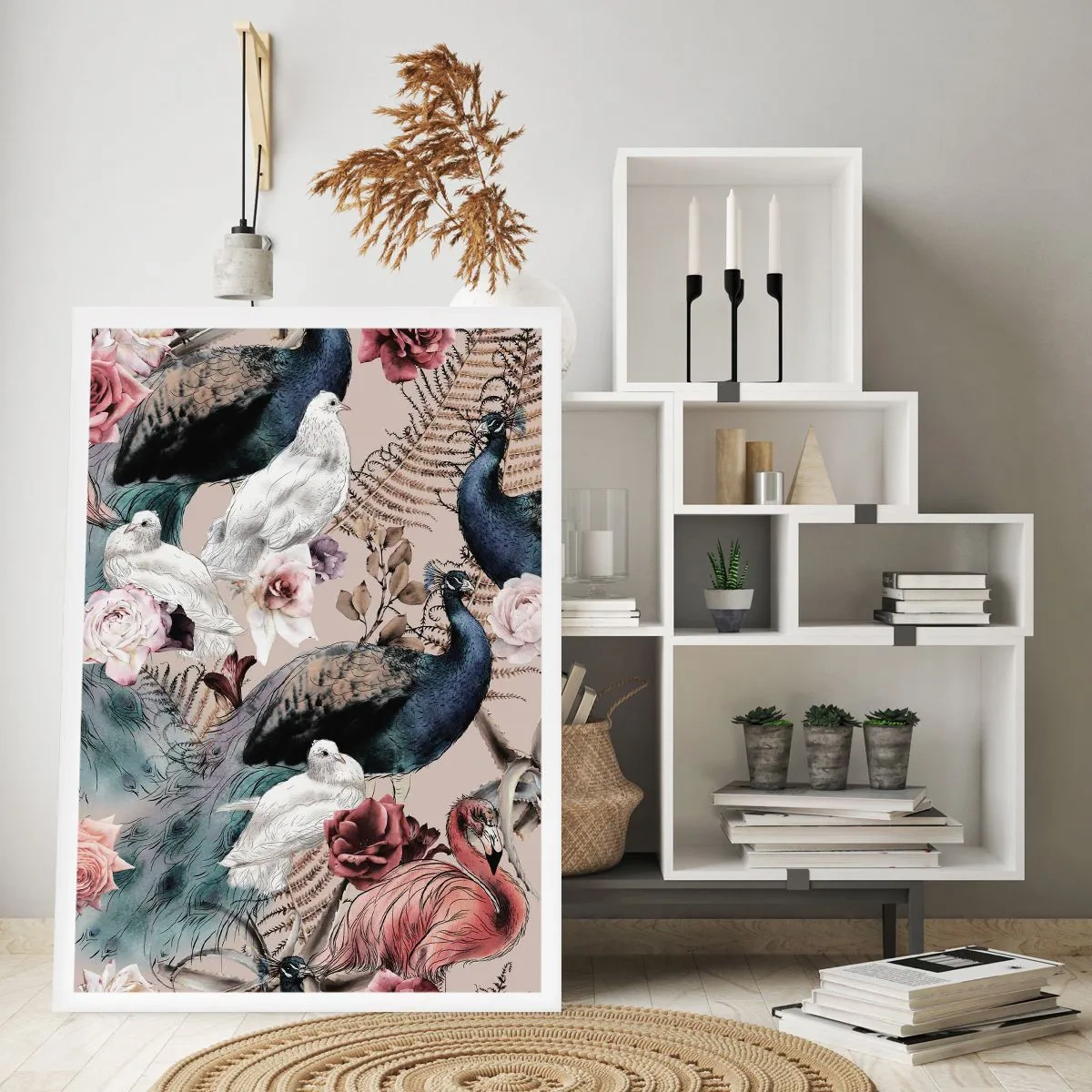 Affisch - I palatsträdgården - 70x100 cm