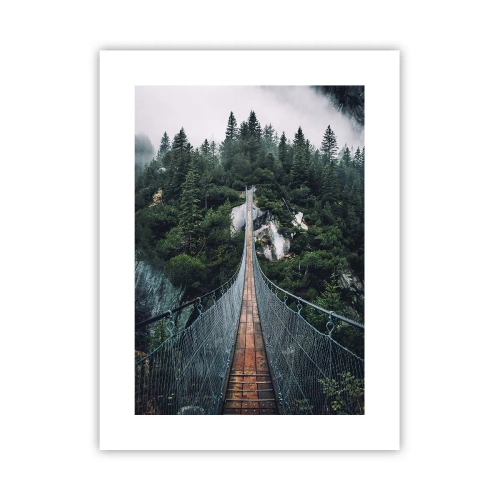 Affisch - Där örnar vågar - 30x40 cm