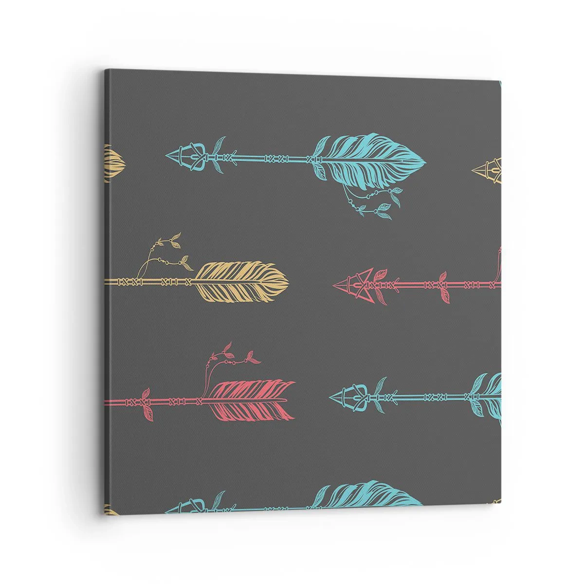 Canvastavla - Bild på duk - I ordning - 70x70 cm