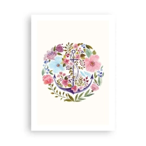 Affisch - En seglares goda sömn - 50x70 cm