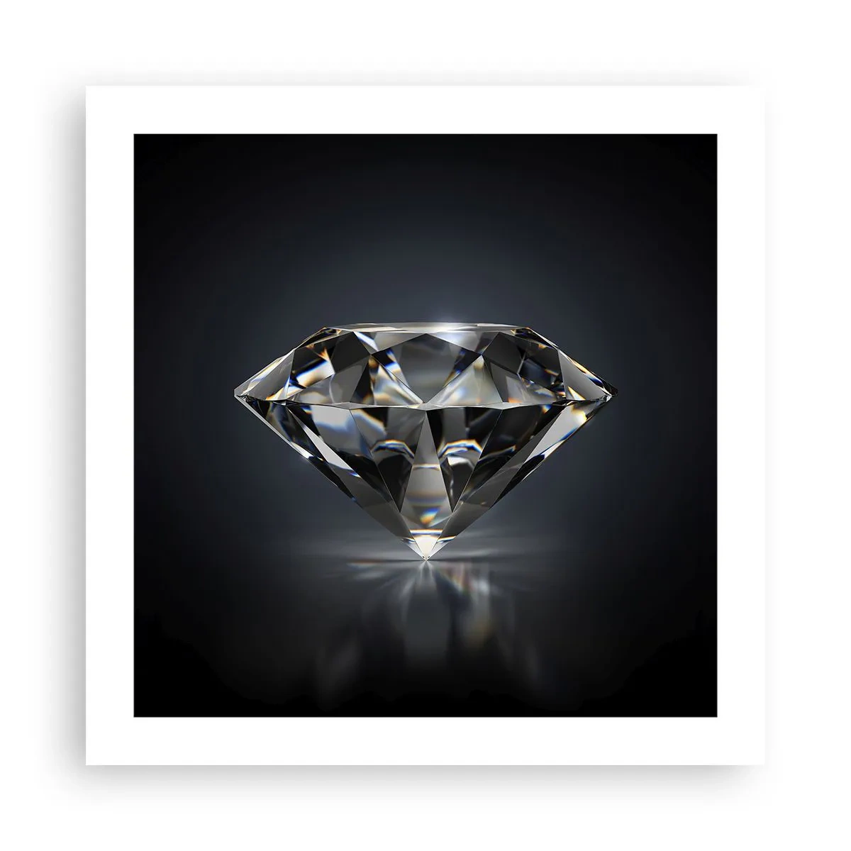 Affisch - Bästa flickvännen - 50x50 cm