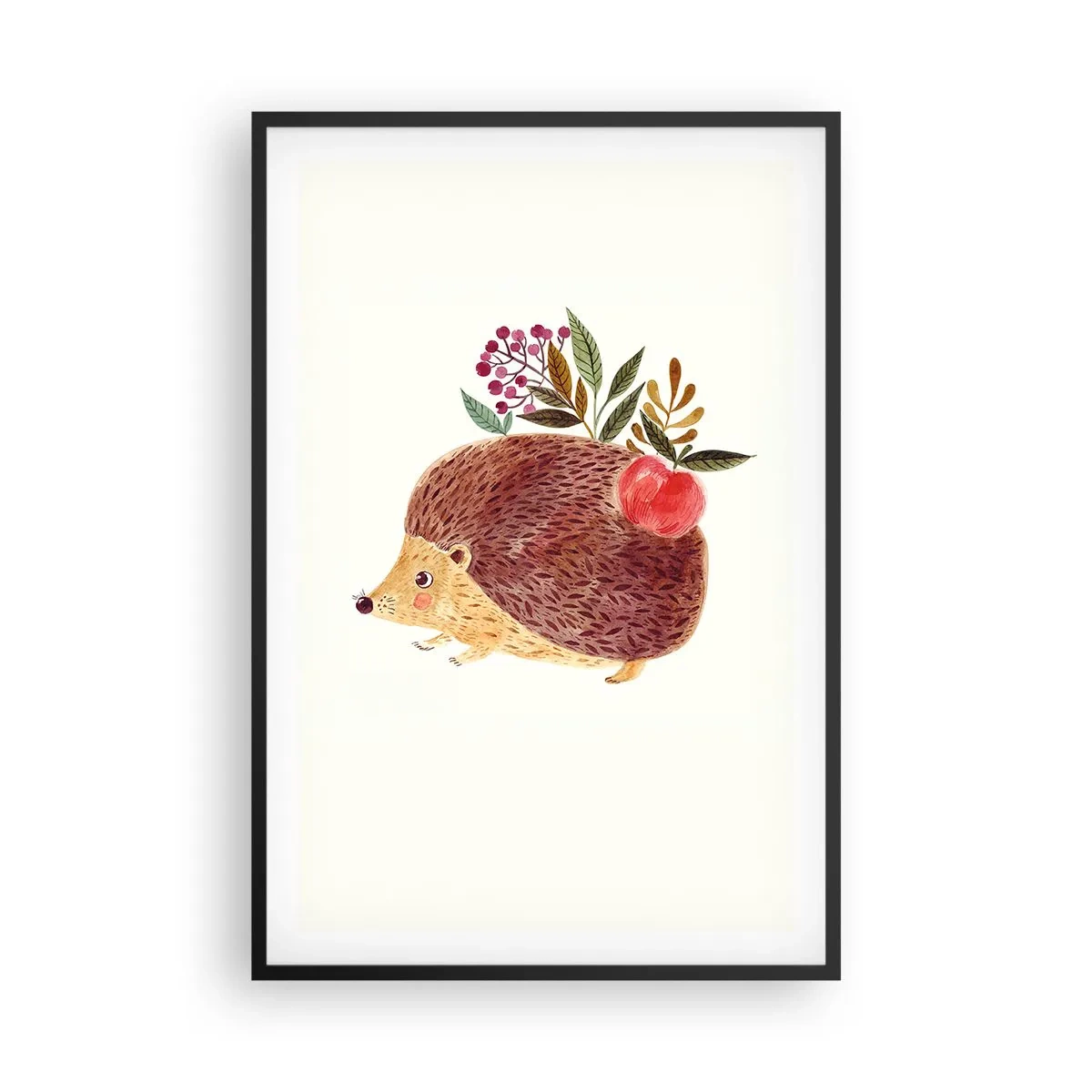 Affisch i svart ram - Och du gillar mig redan - 61x91 cm