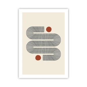 Affisch - från början till slutet - 50x70 cm