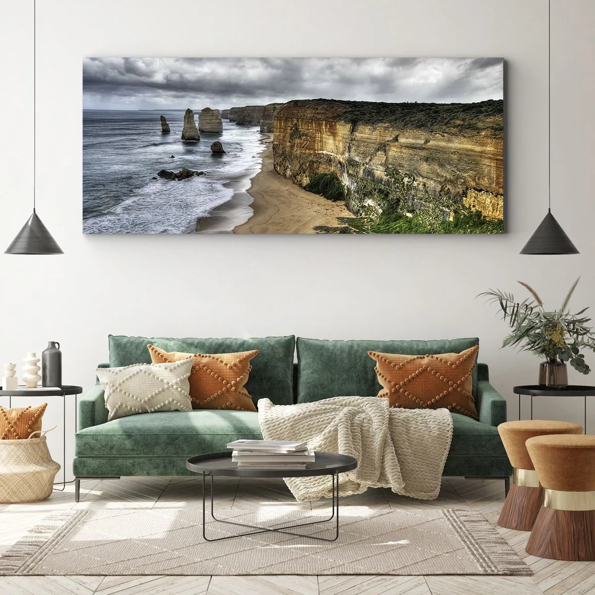 Canvastavla - Bild på duk - Rå skönhet - 90x30 cm