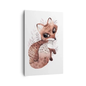 Canvastavla - Bild på duk - Bara älska - 80x120 cm