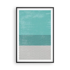 Affisch i svart ram - Balanserad komposition - 61x91 cm