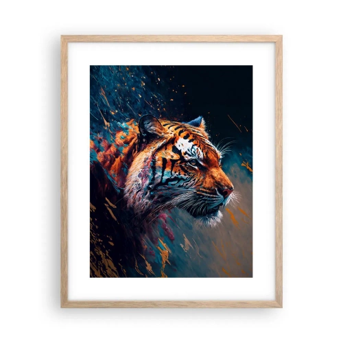 Affisch i ram av ljusek - Vild skönhet - 40x50 cm