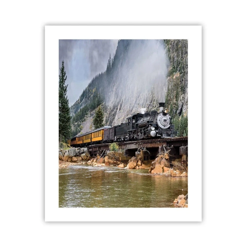 Affisch - Vart ska du? Vart? - 40x50 cm